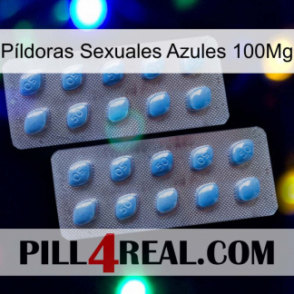 Píldoras Sexuales Azules 100Mg viagra4